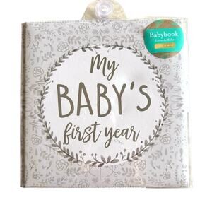 Babies first year memory journal/baby keepsake, milestone memory book unisex
